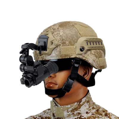 OLED-Anzeigen-Sturzhelm brachte Nachtsichtbrille 1x24mm an
