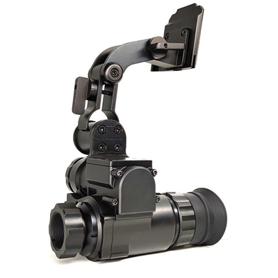 OLED-Anzeigen-Sturzhelm brachte Nachtsichtbrille 1x24mm an